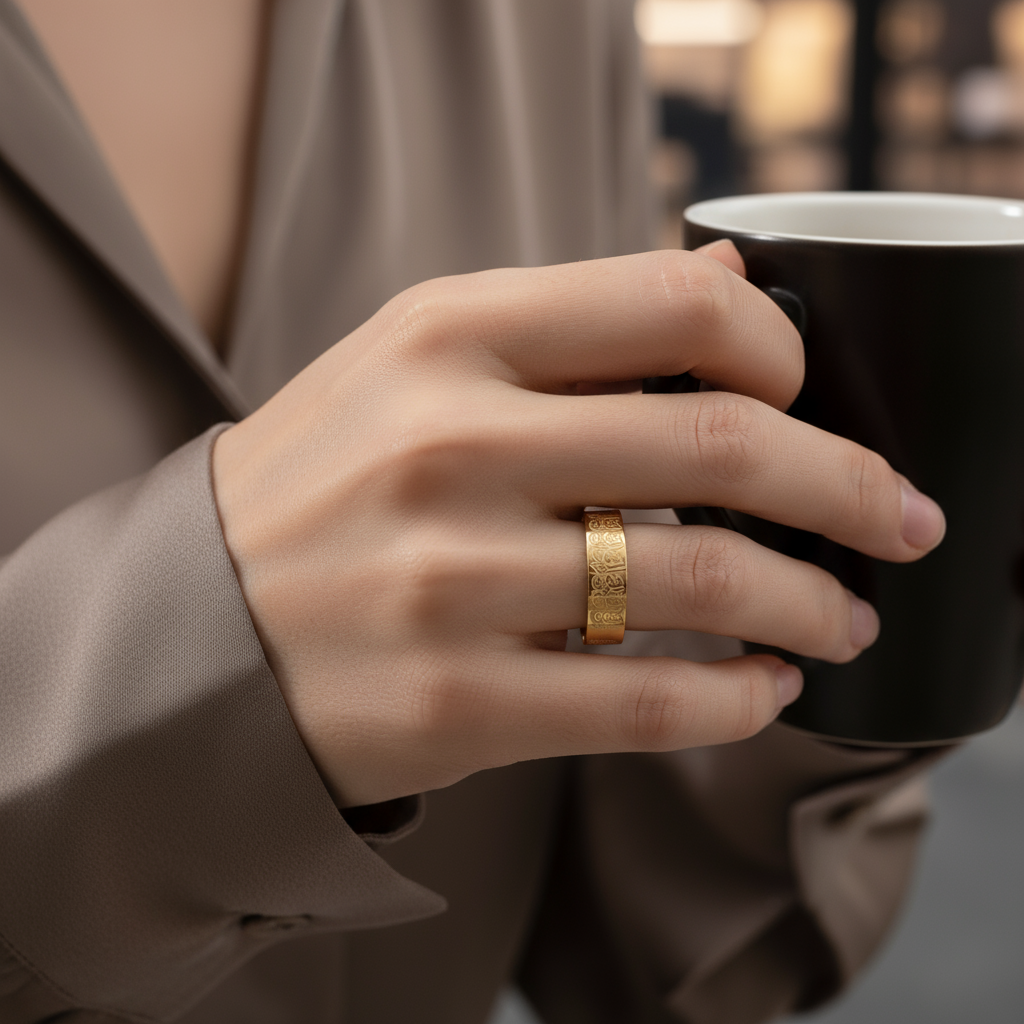 Islamic Calligraphy Ring